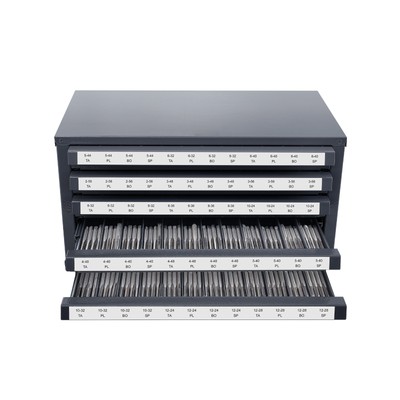 Tap Dispenser Organizer Cabinet Five-Drawer #2-56-#12-28 60 Compartment