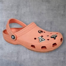 Crocs Clog Sandals Jibbitz Accents Casual Comfy Shoes Kids Size 6 Girls 8 Boys