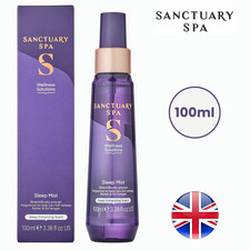 Sanctuary Spa Pillow Sleep Spray, Violet Jasmine and Sandalwood Vegan - 100ml