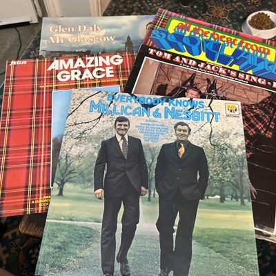 BULK BUY JOB LOT Scottish Folk 5x 12  Vinyl Album Compilations, Trad Folk