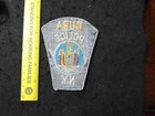 New York Village of Cuba Police ancient 1960s tombstone patch cheesecloth old  — photo 4
