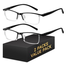 Reading Glasses Men Blue Light Blocking Readers Spring Hinge Computer Anti Ey...