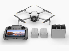 DJI Mini 4 Pro Fly More Combo Camera Drone w/ DJI RC 2, 3 Batteries, Hub