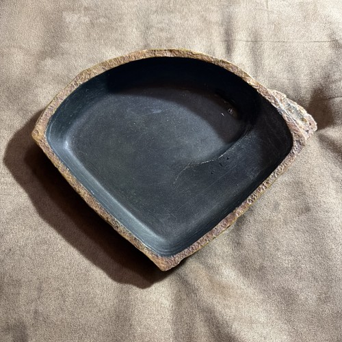 Zoo Med Repti Rock Reptile Water Dish Pool With Stepping And Ramp Heavy Stone