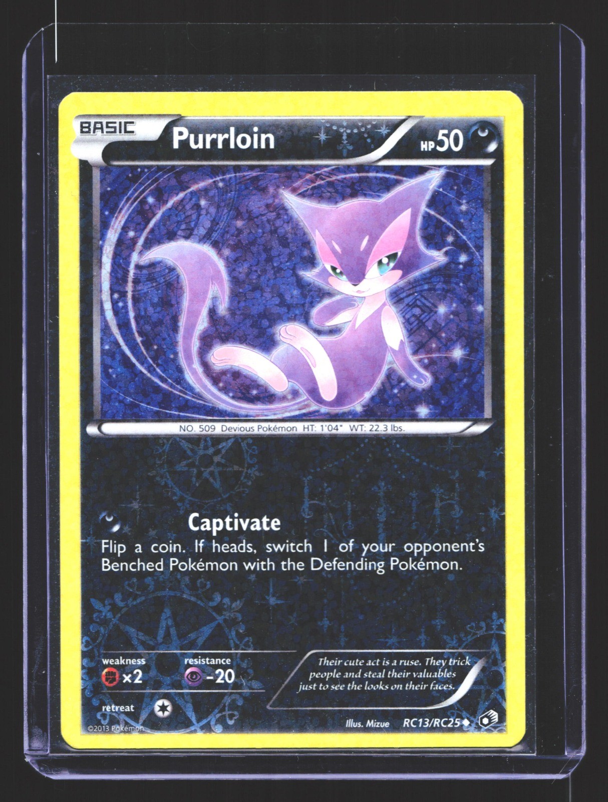 Purrloin Uncommon Legendary Treasures: Radiant Collection RC13/RC25 NM