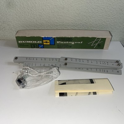 Rumold Pantograf / Pantograph P4 34cm unbenutzt Open Box 70er Jahre Vintage 