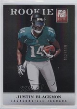 2012 Elite Rookie /699 Justin Blackmon #105 2a8