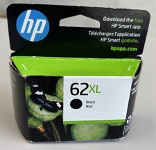 HP Genuine 62XL Black Ink C2P05AN OEM Original OJ 5740 8040 Envy 7640 -6.2025