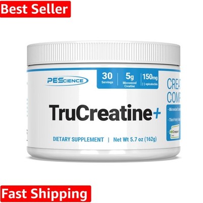 TruCreatine+ Creatine Monohydrate Powder Plus Epicatechin, Micronized Creapur...