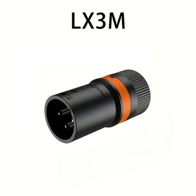 1Pair /XLR Male & Female Compatible With Microphones (Black)