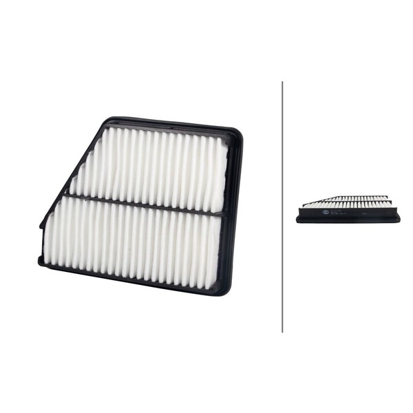 Luftfilter-Einsatz 240 X 192 Mm Hella Passend FüR Hyundai Matrix-image