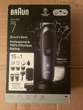 Braun All-in-One Series 7, 15 in 1 Grooming Kit, Brand New Still Sealed