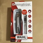 Wahl GroomsMan Battery Trimmer Kit 2 Heads Ear/Nose 10 Lengths Silver/Black