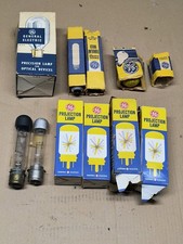 Vintage Lot GE New Used Light Bulbs Projector Bulbs 500 Watt Bulb