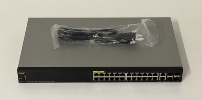 Cisco SG350-28P 28 Port Gigabit PoE 2 SFP 1G 2 T/SFP Combo 1G Network Switch