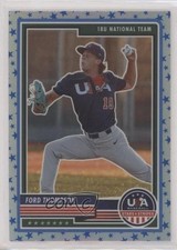 2023 Panini USA Baseball Stars & Stripes Stars Prizm Ford Thompson #17 0kb5