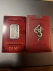 2025 Year of the Snake Legend of the White Snake 10g Silver Bar Ag .999 in Assay
