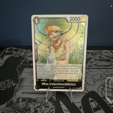 Miss.Valentine Mikita Foil OP14-087 The Azure Sea's Seven One Piece