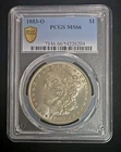 1883-O $1 Morgan Silver Dollar PCGS MS-66