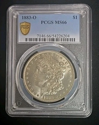 1883-O $1 Morgan Silver Dollar PCGS MS-66