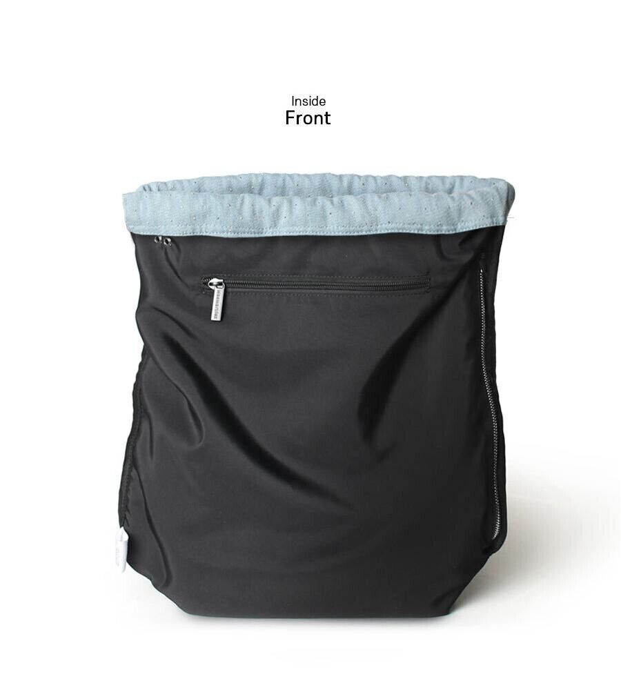 ★masmarulez★ Gym sack string bag Twilight denim MUSINSA | MASMARULEZ [INT] Gym sack string bag _ Twilight denim