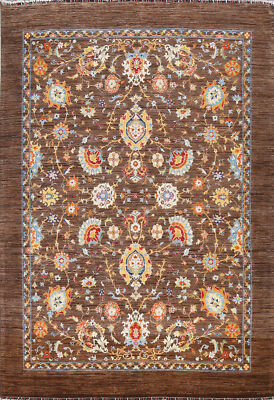 Authentic Ziegler Pakistan Handmade Rug Traditional Wool Craftsmanship 8x10