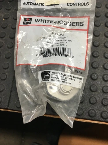 White Rodgers 3L01-200 Fixed Setting Snap Disc Control