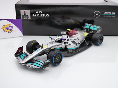 Minichamps 110220744 # Mercedes-AMG W13 F1 Monaco GP 2022 '' L. Hamilton '' 1:18