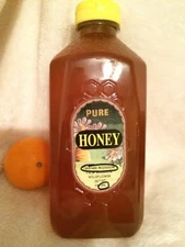 3 lb RAW Orange Blossom Honey. All Natural.RICH FLAVOR,fresh, sweet, delicious