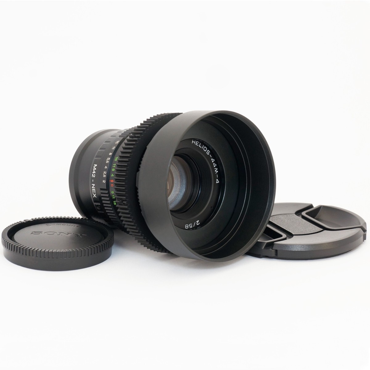 ⭐Sony E⭐ Helios 44M⭐ 58mm F2 Full Frame Cine Mod vintage lens