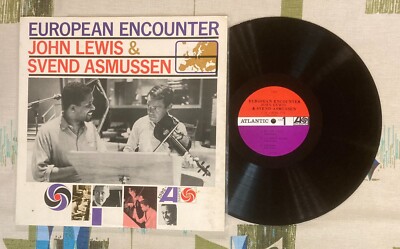 John Lewis & Svend Asmussen LP European Encounter 1962 Atlantic Jazz VG+/EX