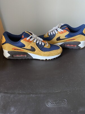 Size 8.5 - Nike Air Max 90 Bucktan Team Navy. Taking any offer or original price