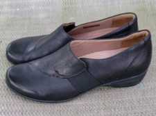 Dansko Fae Slip On Loafer Women's US 8.5-9/ EU 39 Black Leather