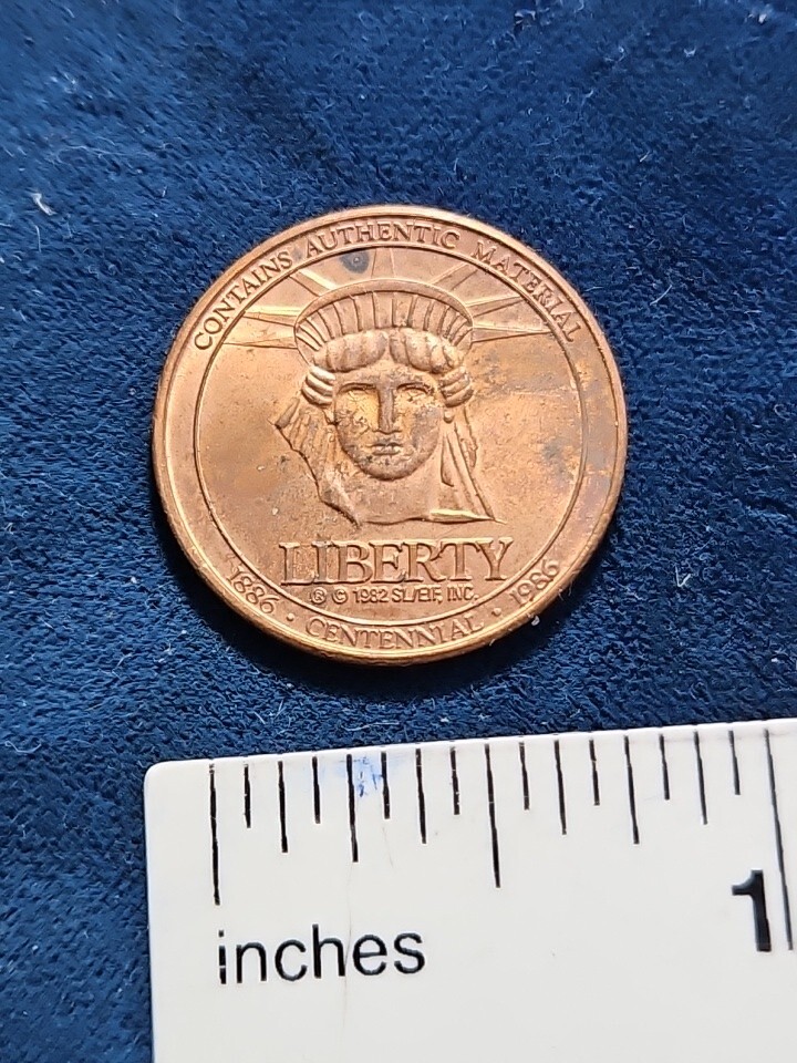 vintage Liberty 1886-1986 Sear new century coin (MT.#0328) | eBay