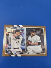 2021 Topps Update Gold Parallel /2021 #US16 Alan Trejo Jordan Sheffield Rockies