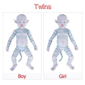 avatar silicone baby twins