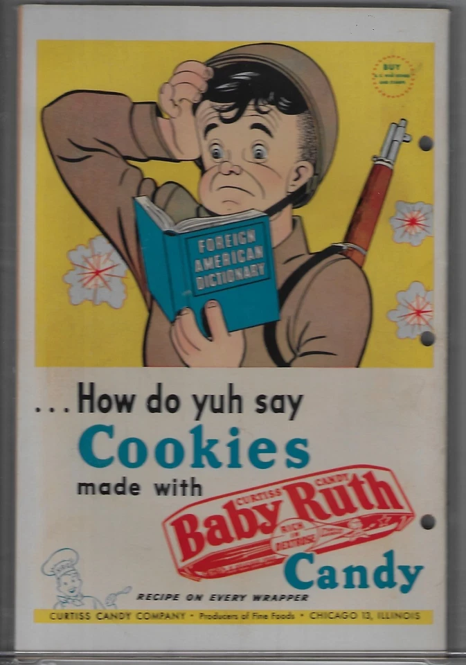 JOKER # 18  -CGC 8.5 (BINDER HOLES)- TIMELY ,1945 WWII COMIC-BASIL WOLVERTON ART - Image 2 of 2