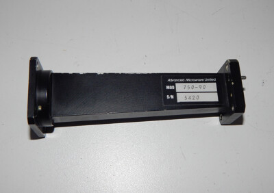 ADVANCED MICROWAVE LIMITED Waveguide Transition WR75 Double Ridge to WR90