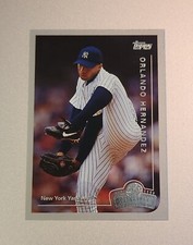 1999 TOPPS OPENING DAY #128 ORLANDO HERNANDEZ