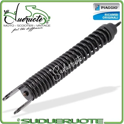 Amortisseur Arrière Noir Pour Piaggio Liberty Iget 50 4T 3V Sport 2015-2019 - Photo 1/4
