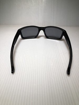 MINT-Mens Oakley Chainlink Sunglasses Matte Black/Grey Polarized