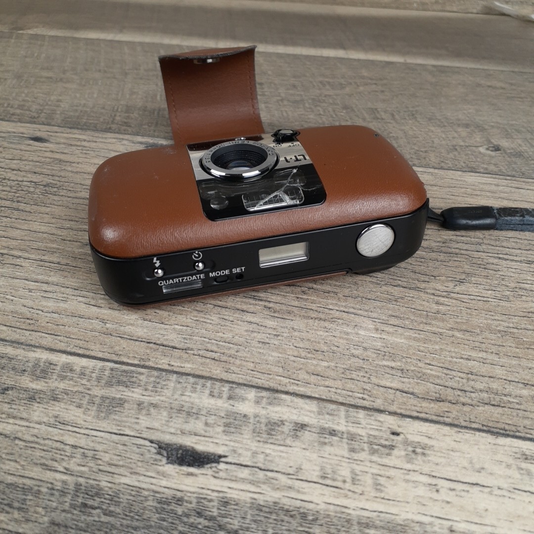 Olympus LT-1 Brown 35mm Point & Shoot Film Camera 35mm f/3.5