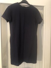 Ladies Navy Blue Mini Dress By Uniqlo (Size S)