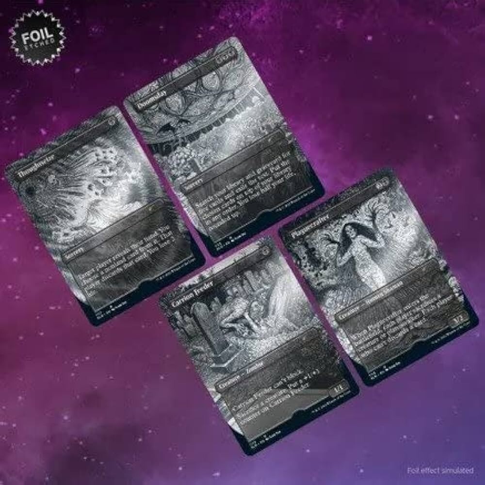 MTG Secret Lair Junji ito 英語 foil MTG Secret Lair Junji Ito English Foil Etched Edition | eBay