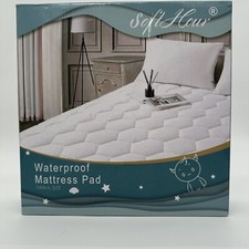Soft Hour Waterproof Mattress Pad - TWIN XL - DORM ROOM