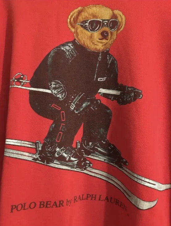 Vintage 90's Polo Ralph Lauren RL 2000 bear sweatshirt Snow Vintage 90's Polo Ralph Lauren RL 2000 bear sweatshirt Snow