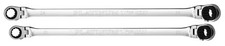 Platinum 2pc Xl Double Box Met Large Reversible Ratcheting Spline Wrenches 99652