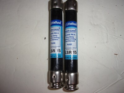 Littelfuse Fuse UL Class RK5 Fuses, FLSR Series 5A, 600VAC/300VDC, RK5 2 each