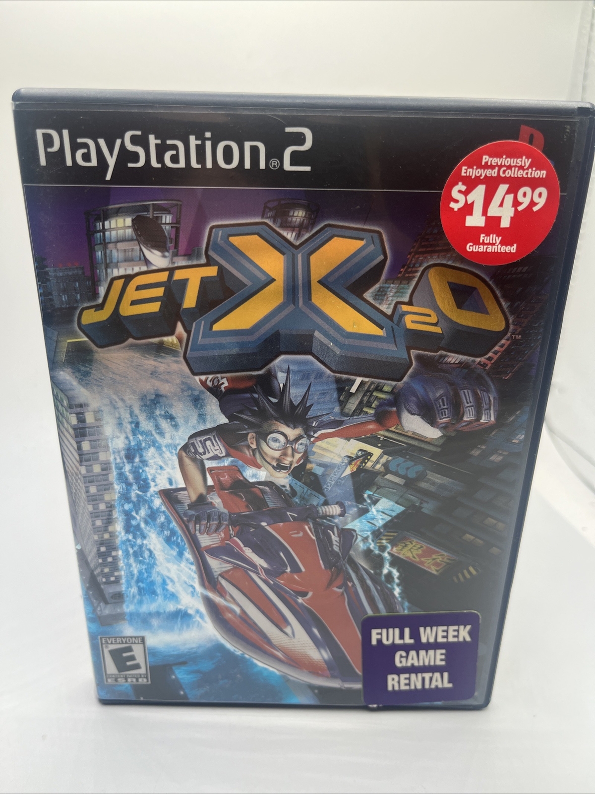 Jet X2O X20 ( Sony PlayStation 2 PS2 ) Tested No Manual