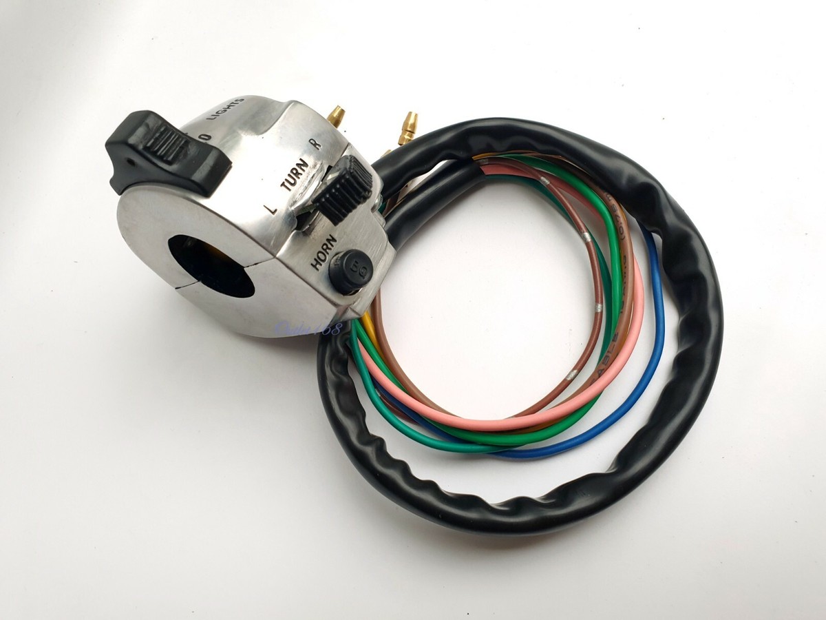Outlet168 Left Handlebar Switch – Dimmer / Turn Signal / Horn Lever For Yamaha 70 U7 U7E